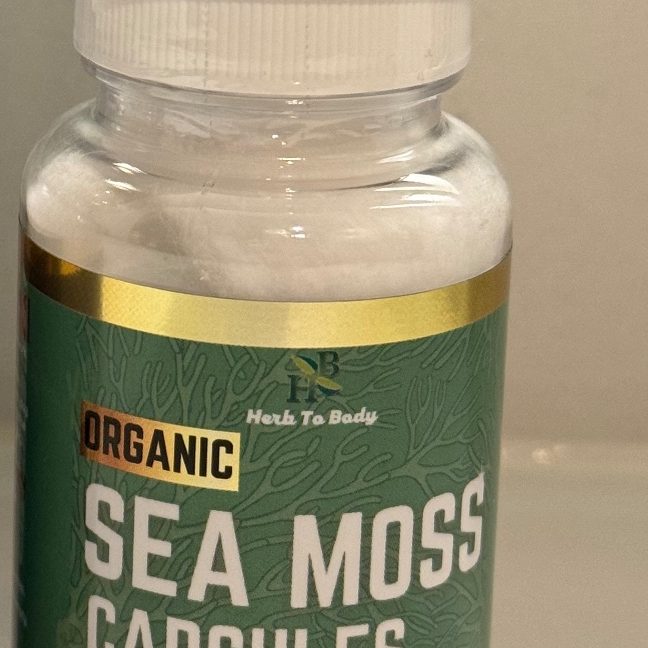 Organic Sea Moss Capsules — Fit Young Moguls