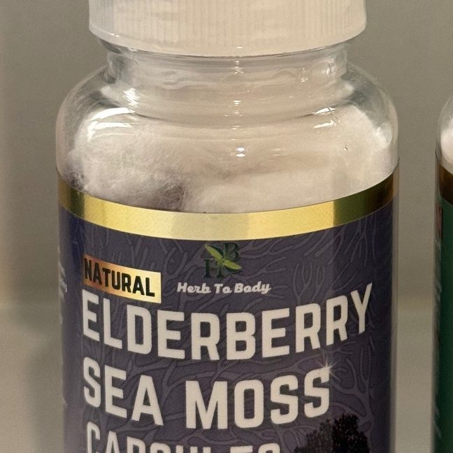 Elderberry Sea Moss Capsules — Fit Young Moguls